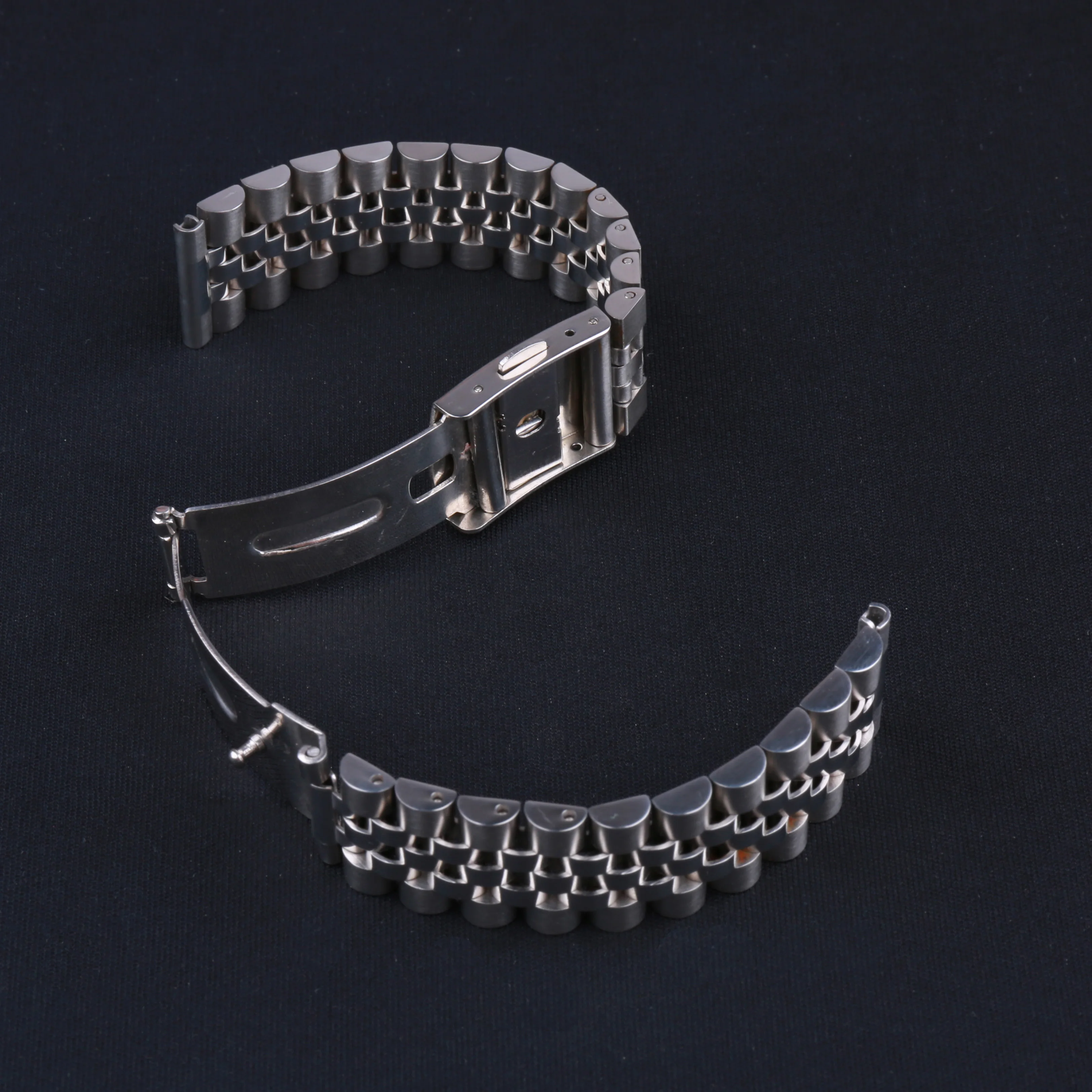 18mm 19mm 20mm 316L Stainless Steel Straight End Jubiless watch Band Strap Suitabel For Rolex Seiko watch