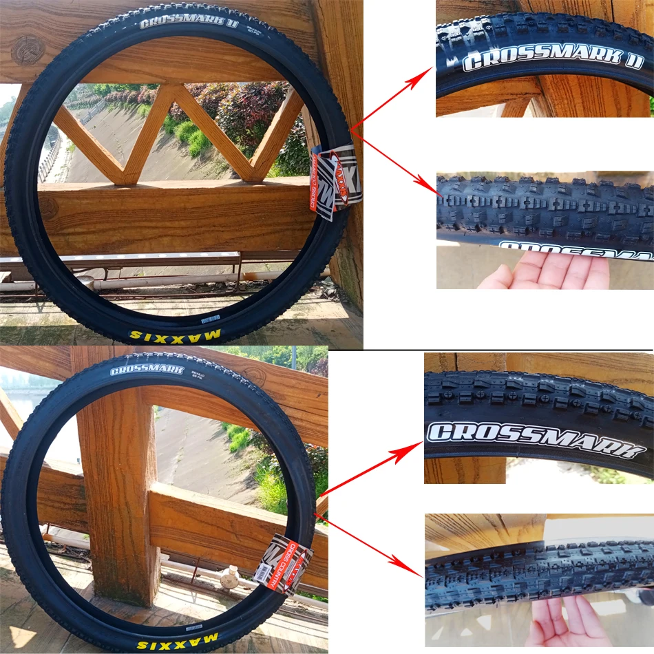 

2PCS MAXXIS CROSSMARK 29 MTB Tires 26x2.1 27.5x1.95/2.1 29x2.1Bicycle Tires Ultralight Fold Tyre