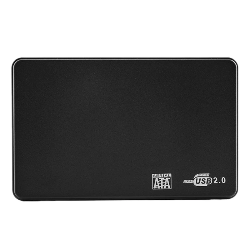 

2,5 дюймовый корпус жесткого диска внешний жесткий диск чехол SATA USB2.0 Портативный SSD жесткий диск HDD коробка для портативного компьютера