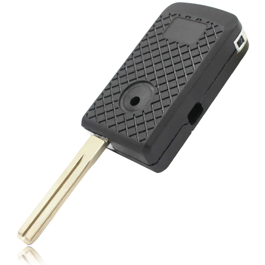 Флип-ключ подходит для установки TOYOTA 1 Боковая кнопка дистанционного ключа длина