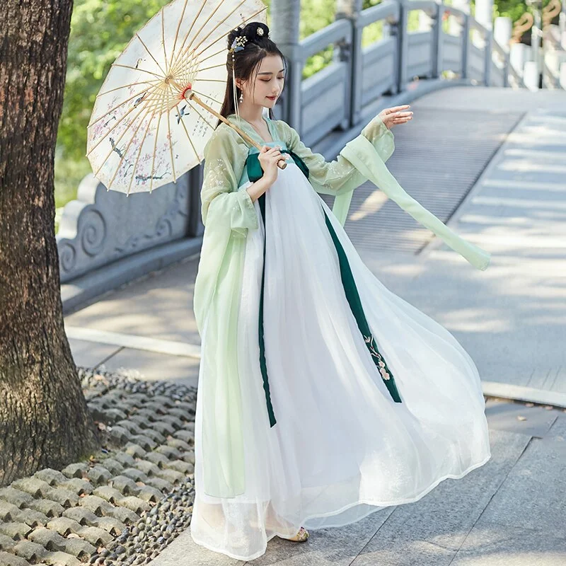 

Traditional Costume Female Hanfu Clothing Lady Han Dynasty Princess Clothing Oriental Tang Dynasty Dress Fairy Chinese Women