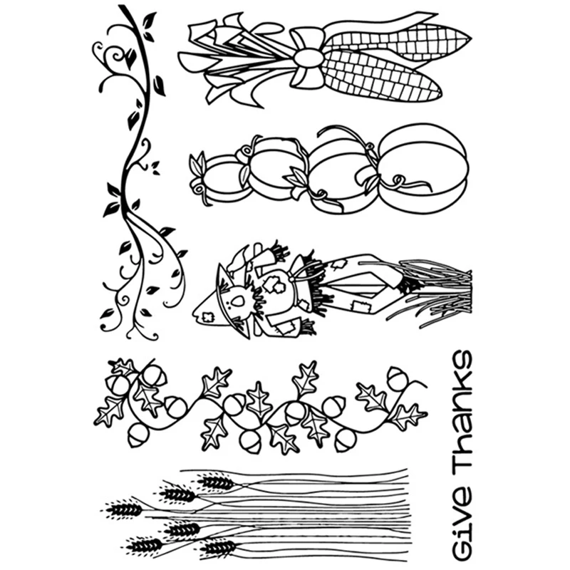Ярлыки с английскими фразами дизайнерский прозрачный силиконовый штамп/печать