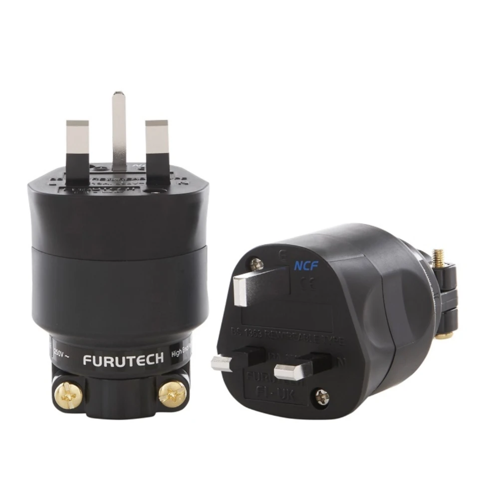 Hi Fi Furutech 13A Великобритании вилку сетевого кабеля FI UK 1363(G) с позолотой/FI 1363 (R) нфс