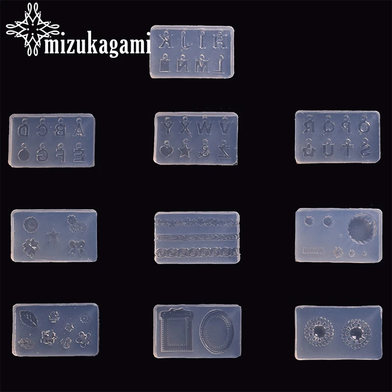 1 шт. силиконовая форма для украшений из уф смолы|pendant mold|jewelry resin moldsresin jewelry molds |