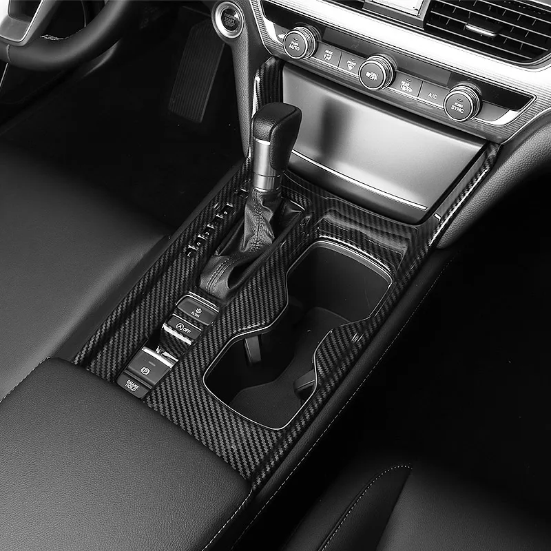 Для 10 Honda Accord 2018 2019 декоративные аксессуары Центральная панель управления