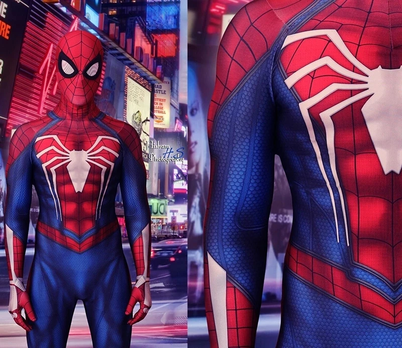 Бесплатная доставка костюм PS4 для косплея по Хэллоуину из спандекса с 3D-принтом