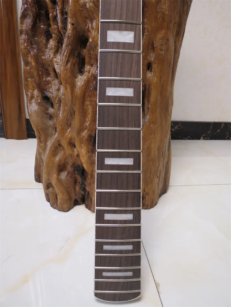 DIY Незаконченный кленовый палисандр 20 лад для электрических басов шеи частей|neck