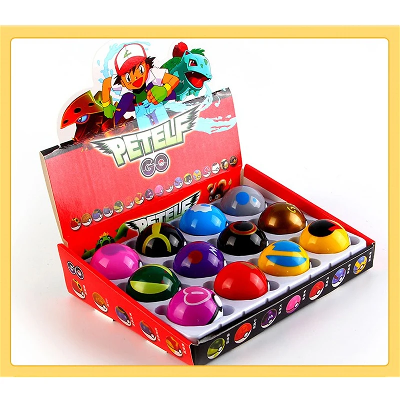 12 шт./компл. милые фигурки покебола из ПВХ игрушки для детей Пикачу японского