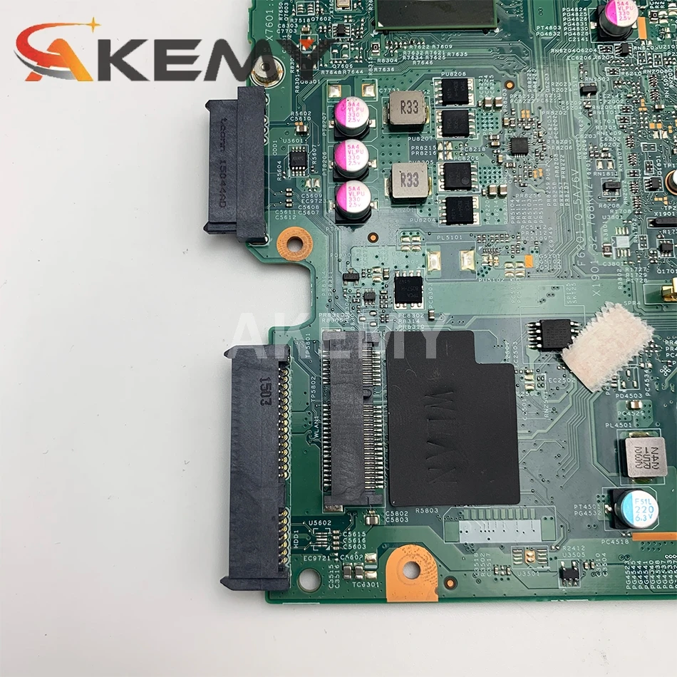 Для For DELL 3542 insprion 15-3542 3442 3543 3443 5749 материнская плата 13269-1 PWB FX3MC REV A00 I7-4510u | Компьютеры