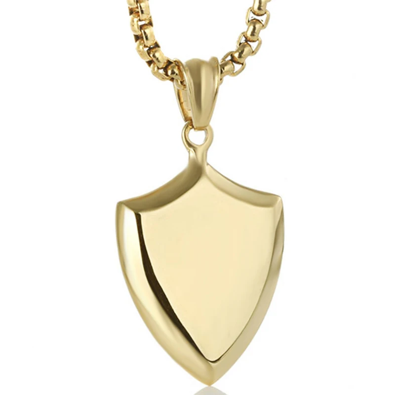 Мужские Водонепроницаемые ожерелья золотая цепочка из нержавеющей стали в стиле