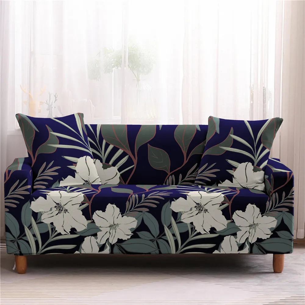 Flowers Floral Printed Universal Stretch Sofa Cover Elastic Couch Slipcover Seat Covering 1/2/3/4 | Дом и сад