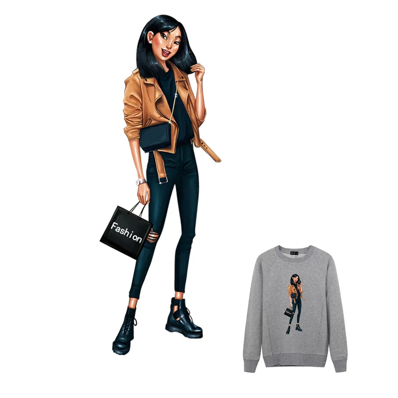 Симпатичные нашивки для девочек термоклейкие наклейки на одежду самодельные