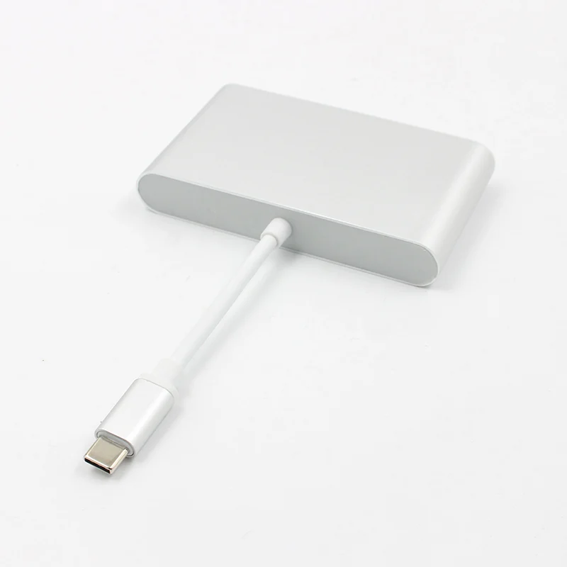 USB C  HDMI 4K + Gigabit Ethernet ( RJ45) + USB 3, 0 USB 3, 1 Type C  Hub FKU66