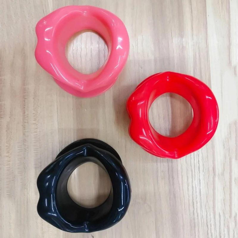

Silicone Rubber Face Lifting Lip Trainer Mouth Muscle Tightener Face Massage Exerciser Anti Wrinkle Lip Exercise Mouthpiece Tool