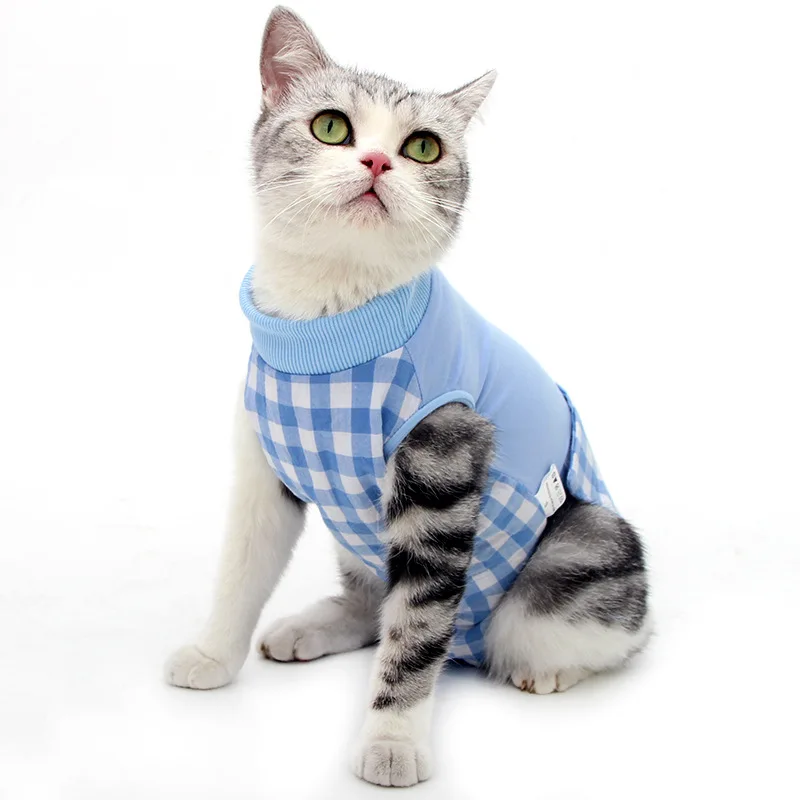 

New Pet Sterilization Clothes, Cat Postoperative Protective Clothes, Surgical Weaning Clothes, High Elastic Modal Pet Clothes