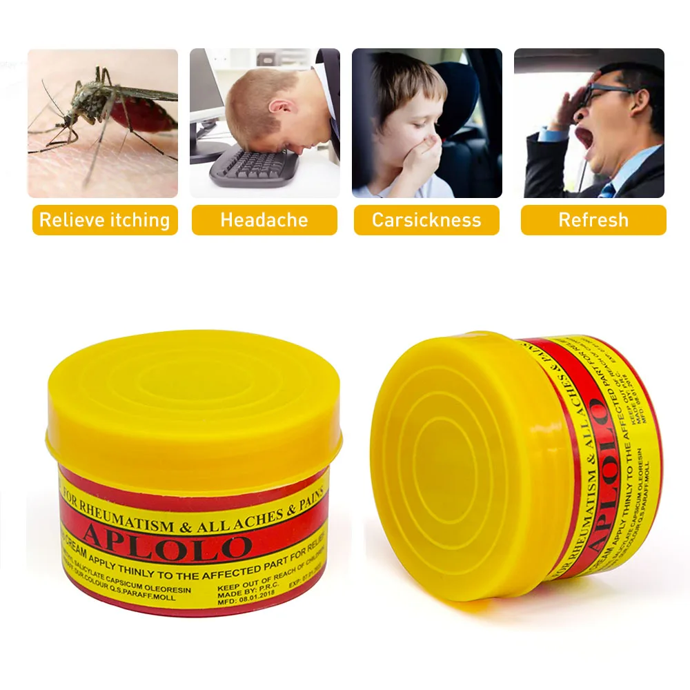 3 шт. противомоскитная мазь Охлаждающий бальзам успокаивает зуд головокружение головная боль облегчение