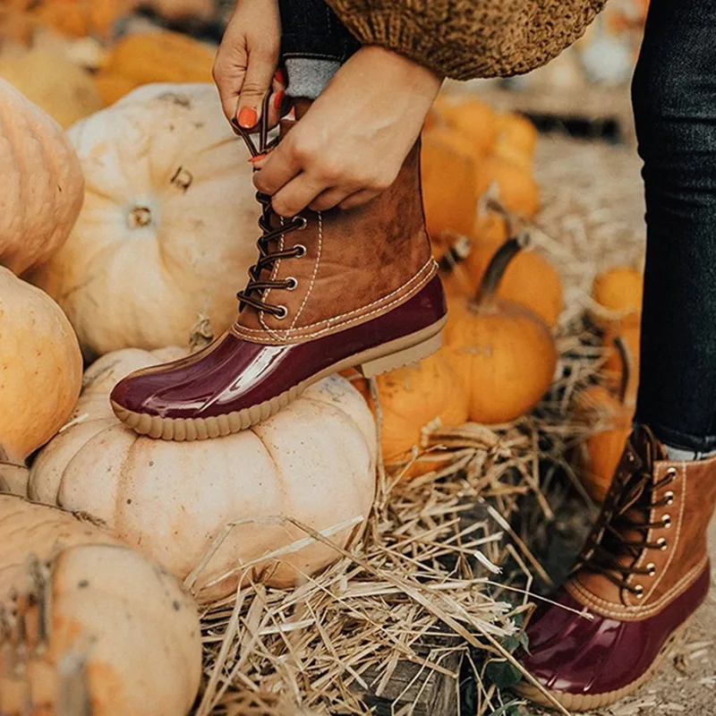 Женские леопардовые кожаные ботинки сезон осень зима женская обувь на массивном