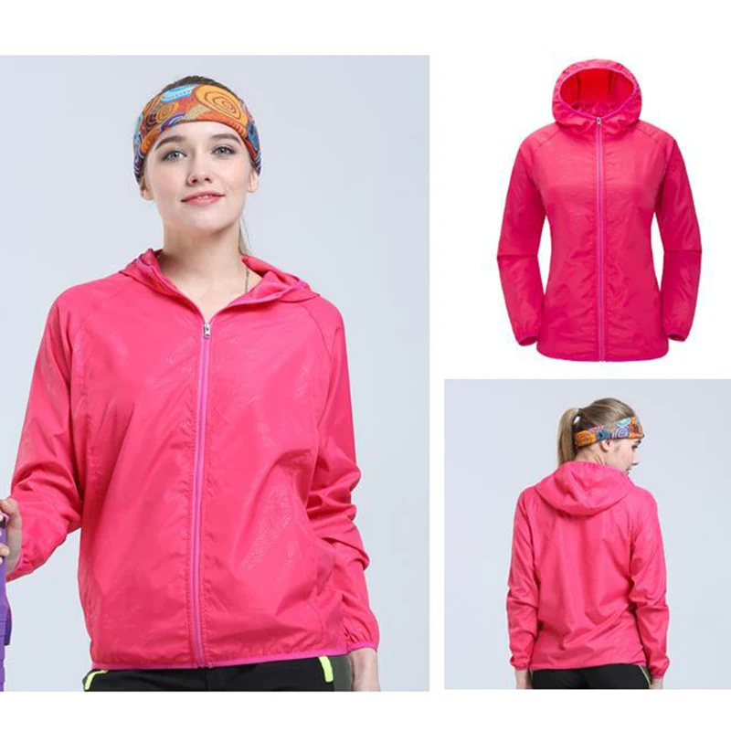 Женские и мужские спортивные ветрозащитные водонепроницаемые быстросохнущие