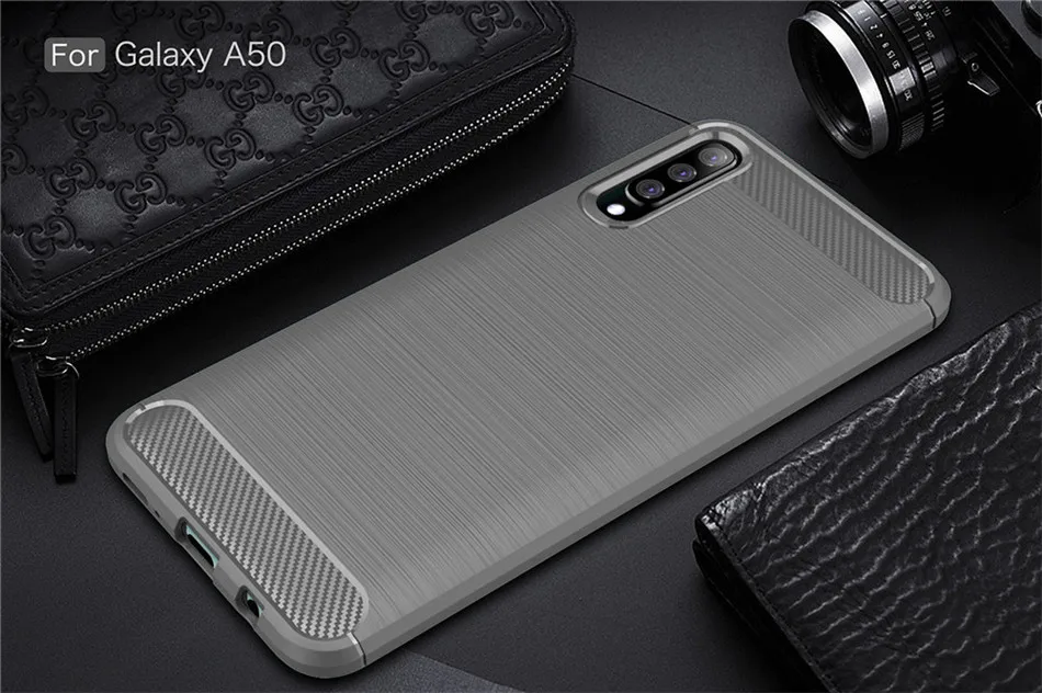 Thouport чехол для samsung Galaxy A50 A10 A10e A20 A20e A30 A40 A60 A70 термополиуретановые чехлы из углеродного волокна с обложка чехол для samsung A50 A30 A10 A20
