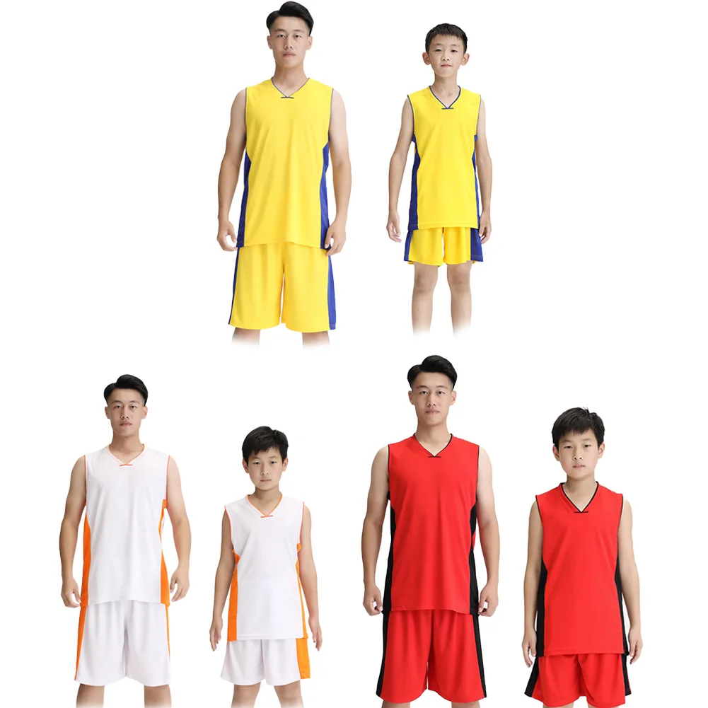 2 шт. мужская и женская баскетбольная форма спортивный набор из жилета шорт