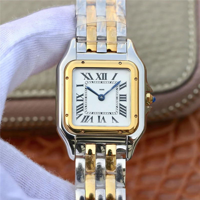 

Women's Watches Quartz Watch For Women OEMG 22-27mm Sliver Gold Luxury Watch Steel Strap Top Quality 1:1 Replica Watch
