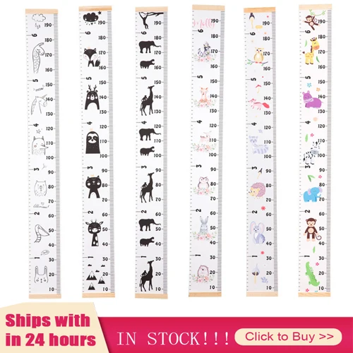 

Nordic Style Wall Hanging Baby Height Measure Ruler Wall Sticker Decorative Child Growth Chart For Bedroom Home Decoration