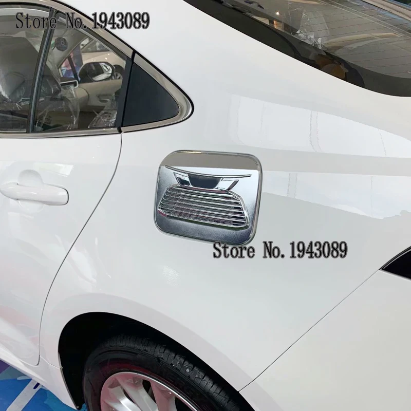 Для Toyota Sedan Corolla E210 Prestige Altis ABS хромированная крышка топливного бака автомобиля-Стайлинг отделка масляный топливный колпачок защитный