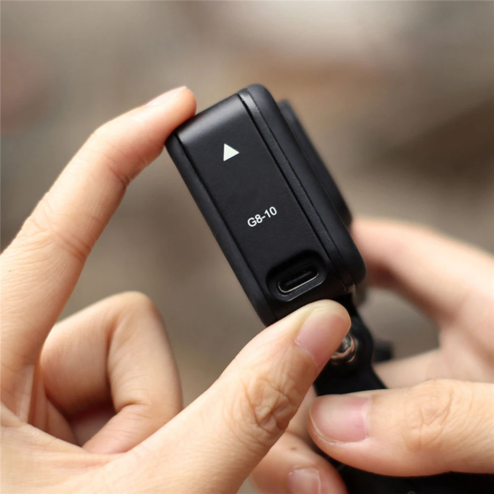 Перезаряжаемая Боковая Крышка батарейного отсека для спортивной камеры GoPro Hero 8