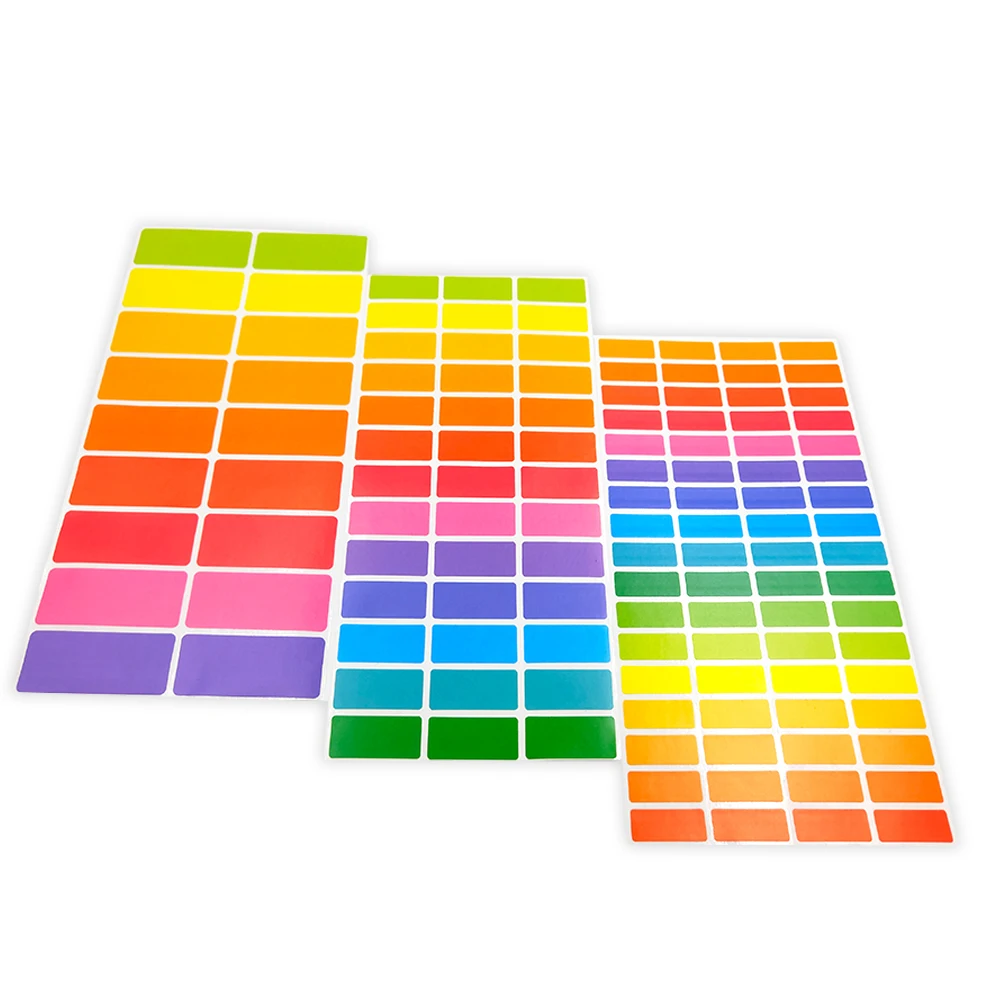 Наклейки с именем радужным принтом цвет в ассортименте | Дом и сад