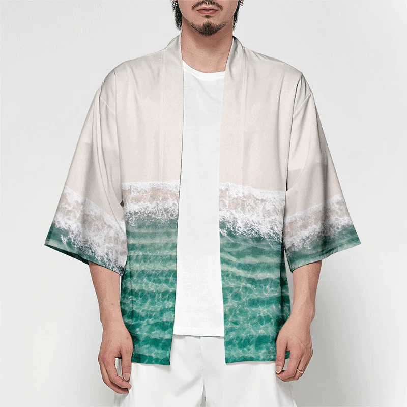 Кимоно в японском стиле для мужчин и женщин традиционная винтажная юката одежда