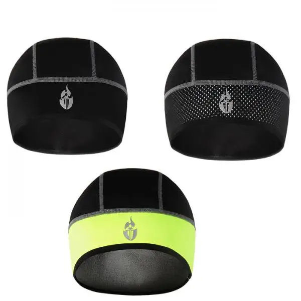 Велоспорт Череп велосипед мотоцикл под шлем лайнер зима Windstopper Пешие прогулки