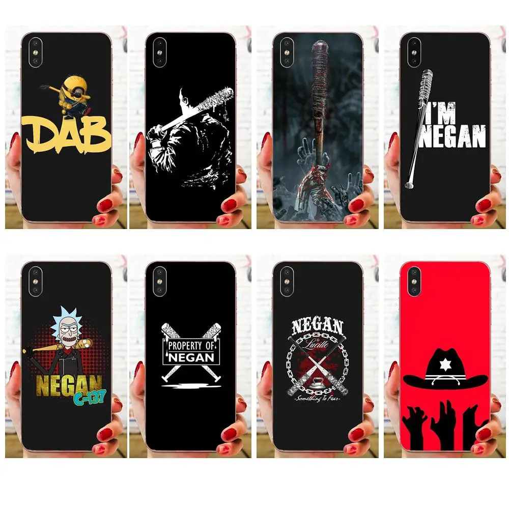 TPU Case For Samsung Galaxy Note 8 9 10 Pro S4 S5 S6 S7 S8 S9 S10 S11 S11E S20 Edge Plus Ultra Negan My Dirty Girl | Мобильные