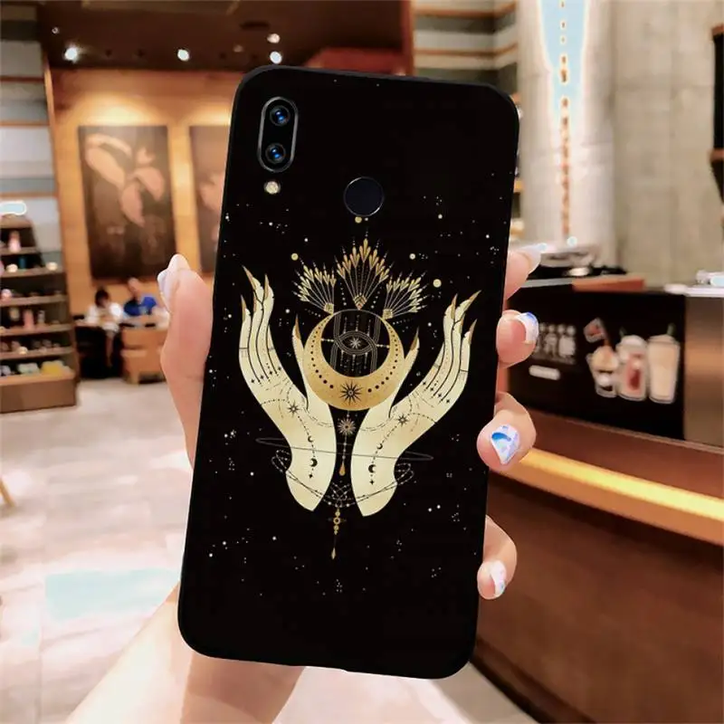 

Witches Moon Tarot Mystery Totem The Lovers Phone Case For Xiaomi Redmi note 7 8 9 t max3 s 10 pro lite funda cover coque shell