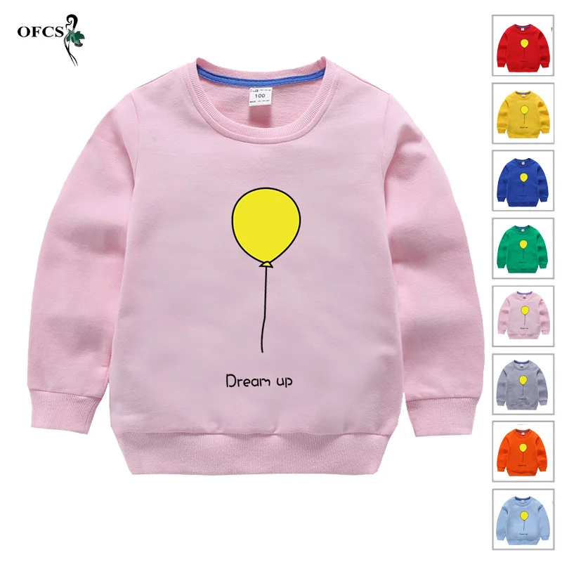 

Early Autumn Children's Hoodies Sweatshirt Fashion Cotton Long sleeve Knitted T-shirt 2-12Years Baby Boys Outerwear Costume Tops
