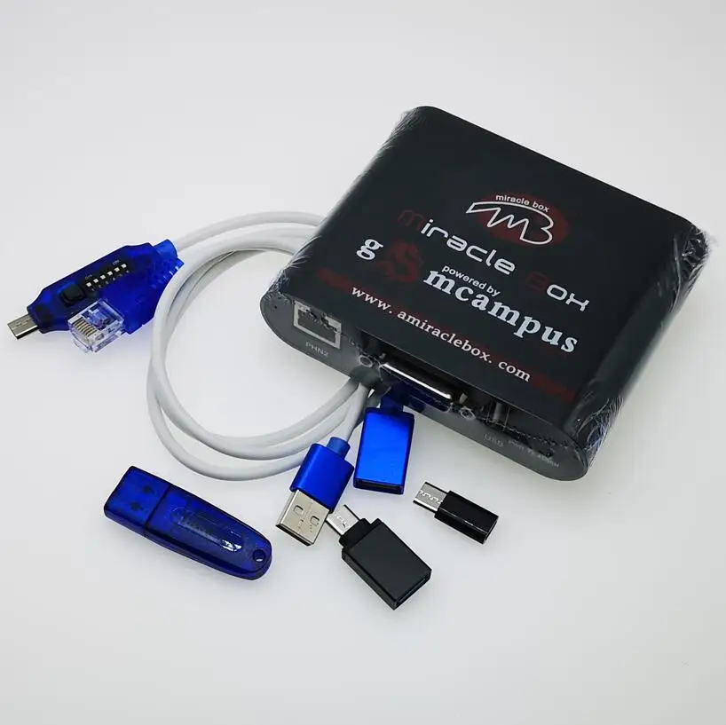 2021 Hot Sale Original Miracle box + key with cables for china mobile phones Unlock+Repairing unlock | Мобильные телефоны и