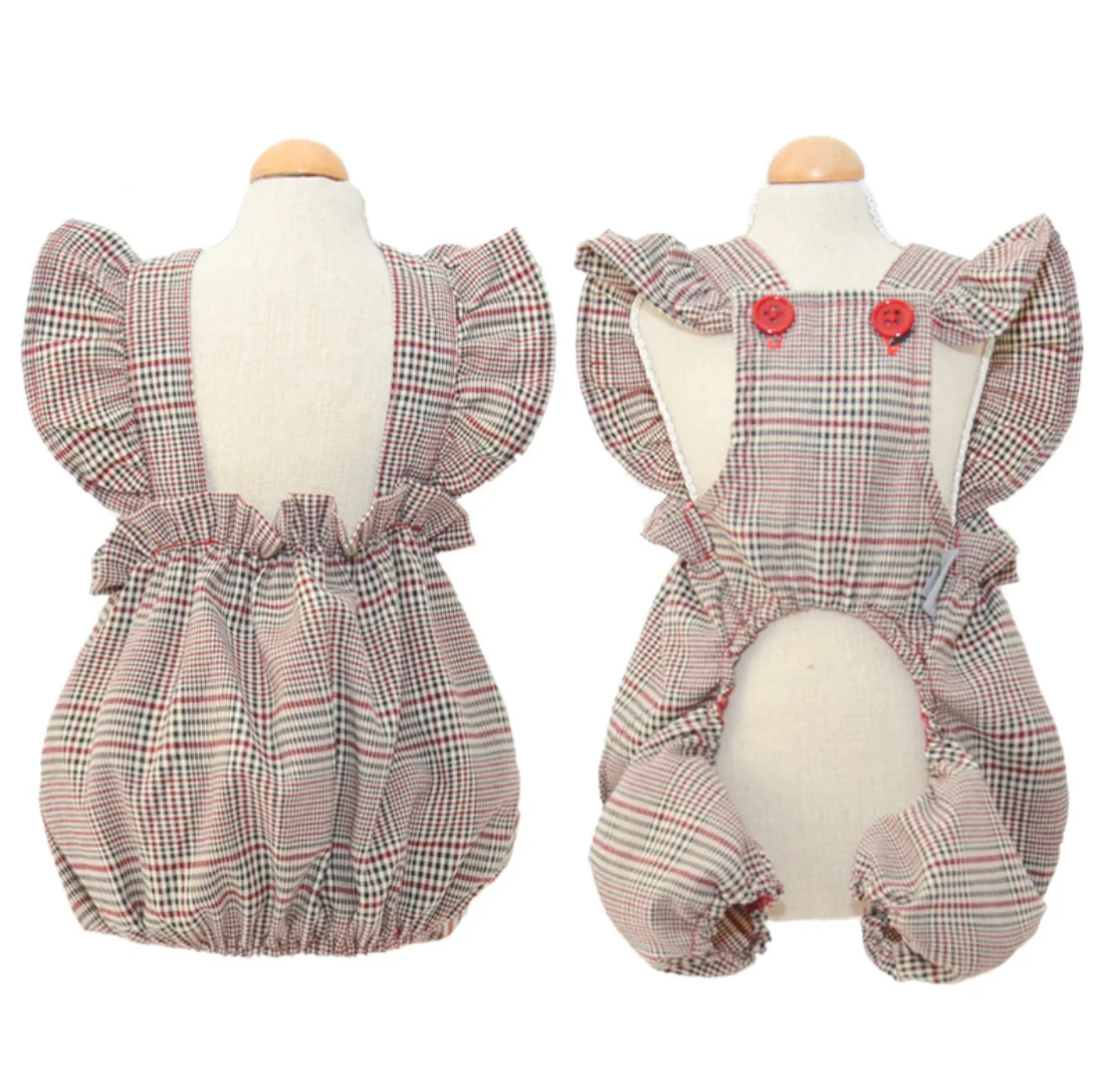 

Clothing for Dogs Rompers Cotton Pet Dog Clothes