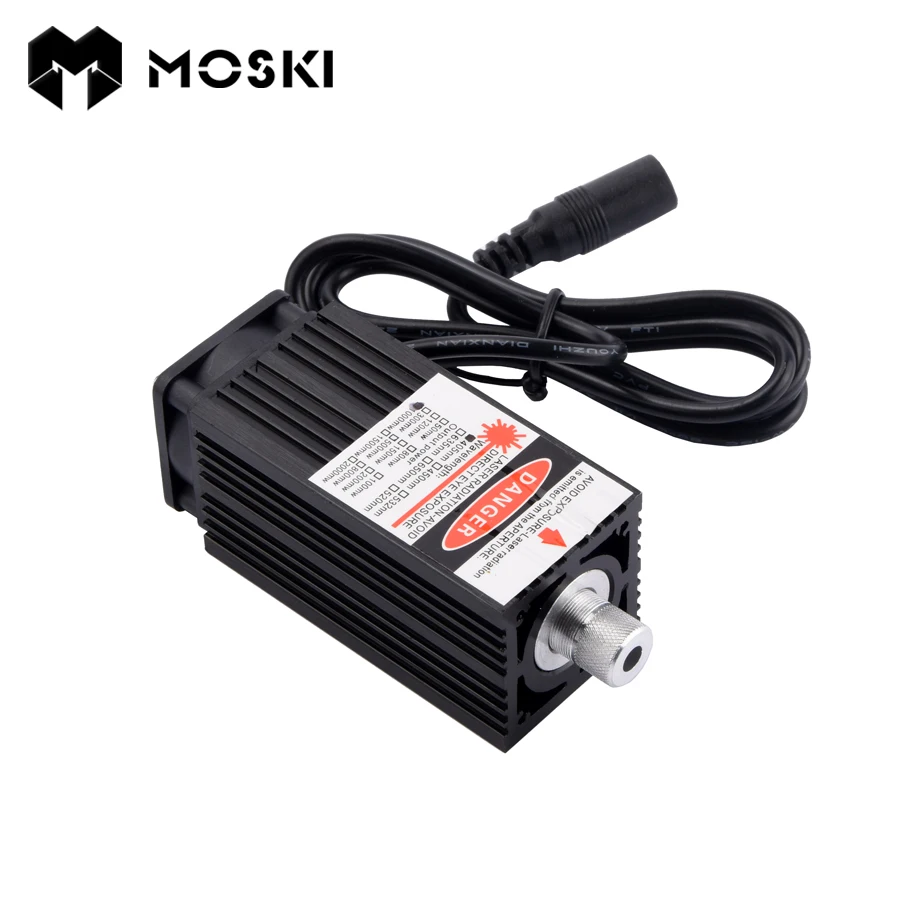 MOSKI 1 Вт 1000 нм сине-фиолетовый лазерный модуль с фокусировкой МВт диод лазерного