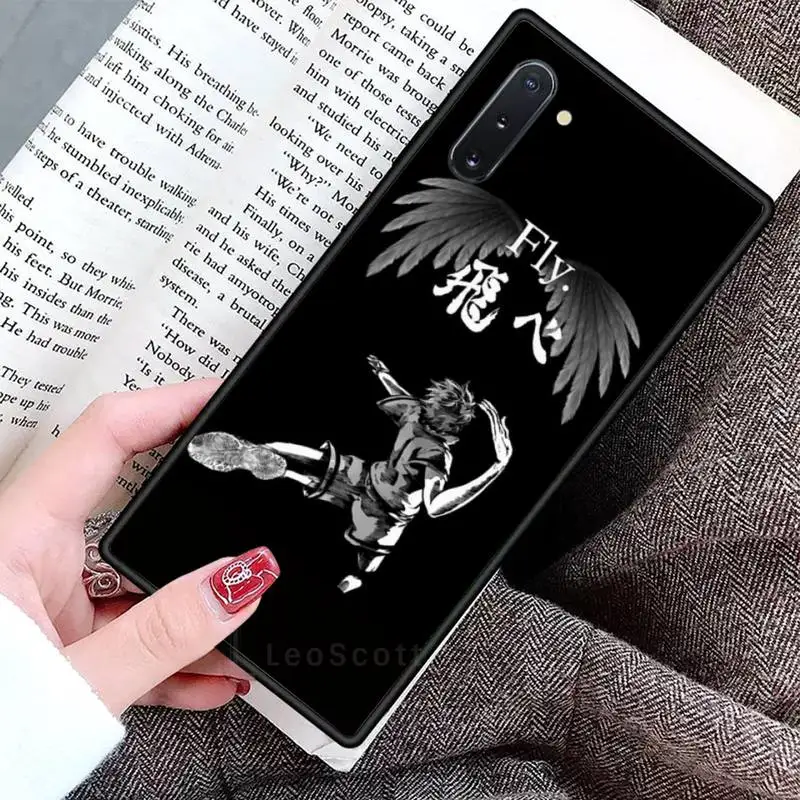 

Haikyuu Hinata attacks Anime Phone Case For Samsung Galaxy S8 S9 S10 Plus S10E Note 3 4 5 6 7 8 9 10 Pro Lite cover