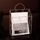 Nordic газета книга разное органайзер для рабочего стола, настенное крепление железная корзина для хранения Настенные Полки Шкаф, органайзер для хранения полки