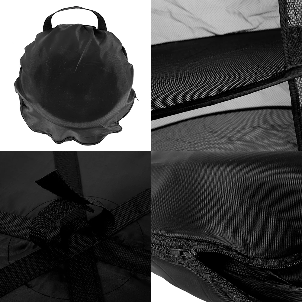 8 слоев висячая корзина с застежкой молнией Складная сухая сушилка для травы