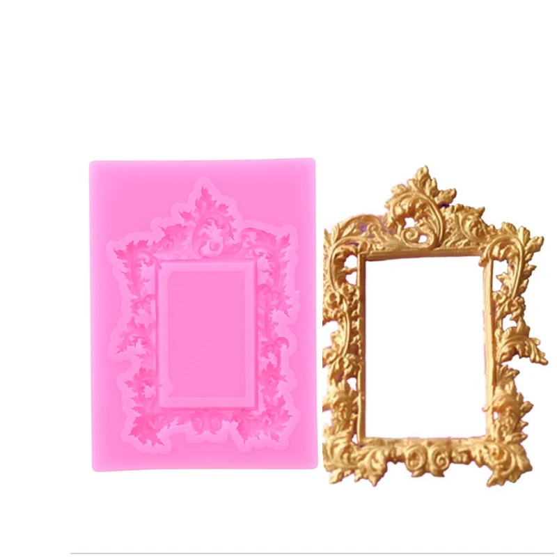 Рамка для фотографий силиконовая форма украшения торта инструменты шоколада