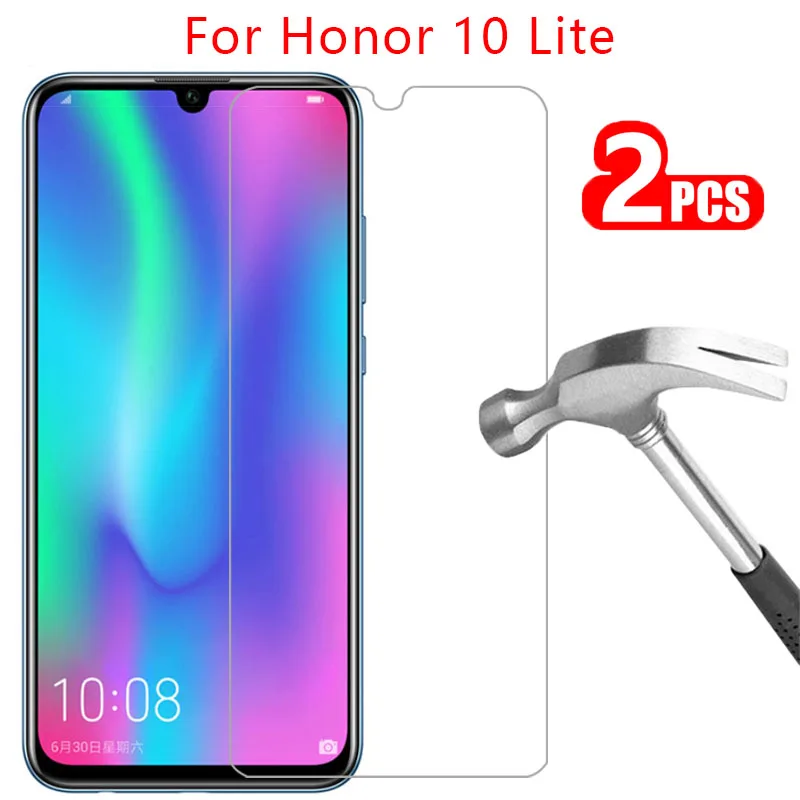 

protective glass on honor 10 lite screen protector tempered glas for huawei honer onor 10 light 10lite safety film huawey huwei