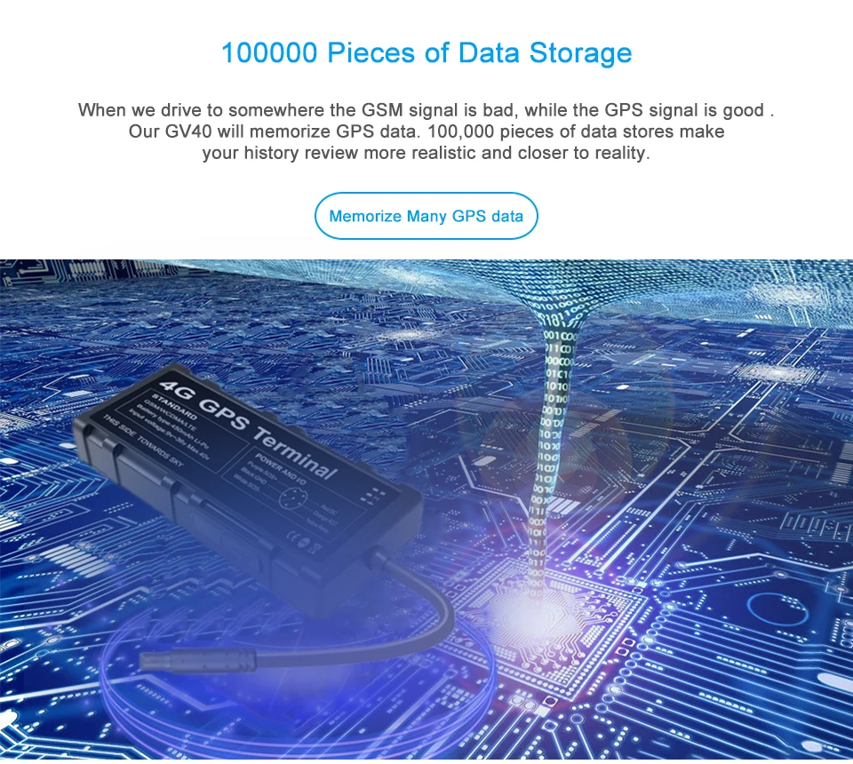 

4G LTE GPS Tracker Car Vehicle Tracker WIFI hotspot Waterproof Remote Cut Oil 100000 Pieces of Data Storage GPS Tracking Device