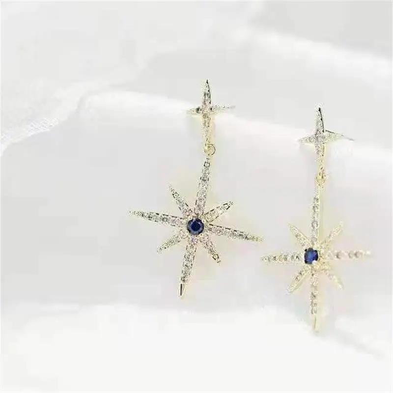 

Women's high quality personality Snow Earrings Fashion temperament Earrings