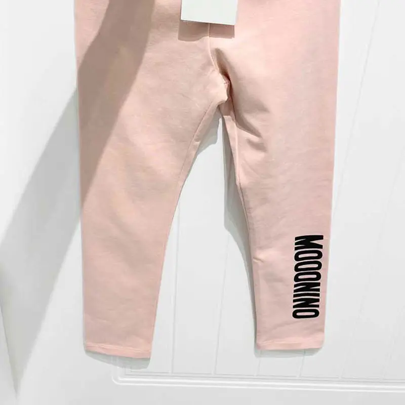 

High Quality Baby Girls Leggings Skinny Cotton Elastic Pants Leggins Letters Pattern for Girls Kids Children Casual Pant