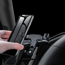 Car Products Fit for Hyundai Elantra Avante i30 2021 Accessories Gravity Phone Holder Air Vent Mount Mobile Stand Interior Parts