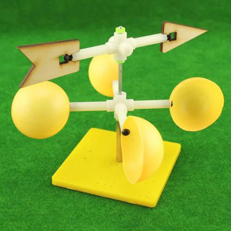 

1 компл. Ветростойкая модель, научный эксперимент «сделай сам», ветровой индикатор, образовательная игрушка высокого качества