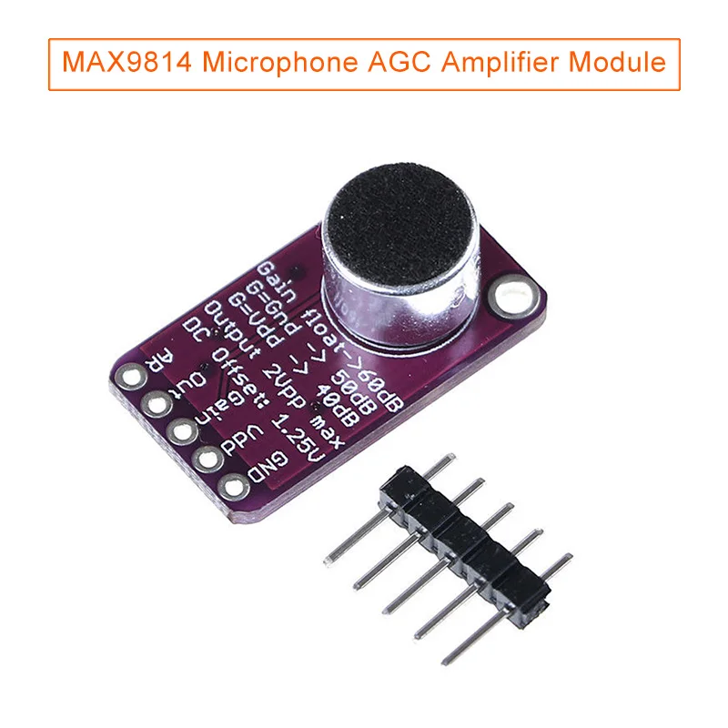 Новый горячий MAX9814 микрофон усилитель модуль AGC модуль|Операционные усилители| |