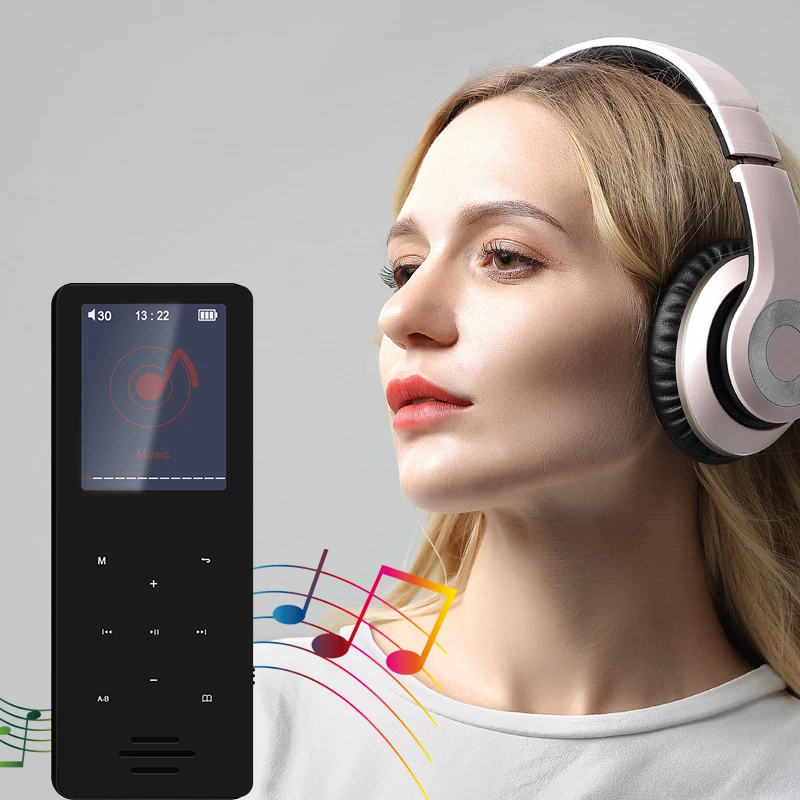 

M65 Wireless Earphone Supported Video Player HiFi Lossless Sound MP3 Music Bluetooth Player 32GB for Music Lovers