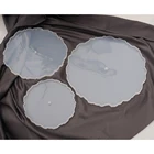 Трехслойная Асимметричная пластиковая силиконовая форма NIN668 для фруктовых дисков, большая форма для поделок